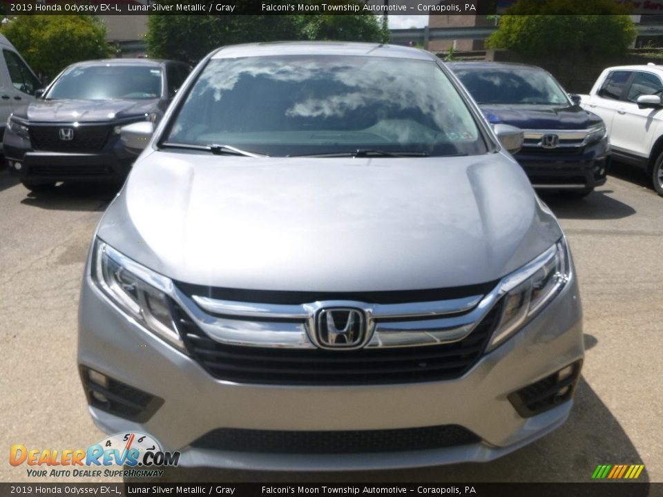 2019 Honda Odyssey EX-L Lunar Silver Metallic / Gray Photo #6