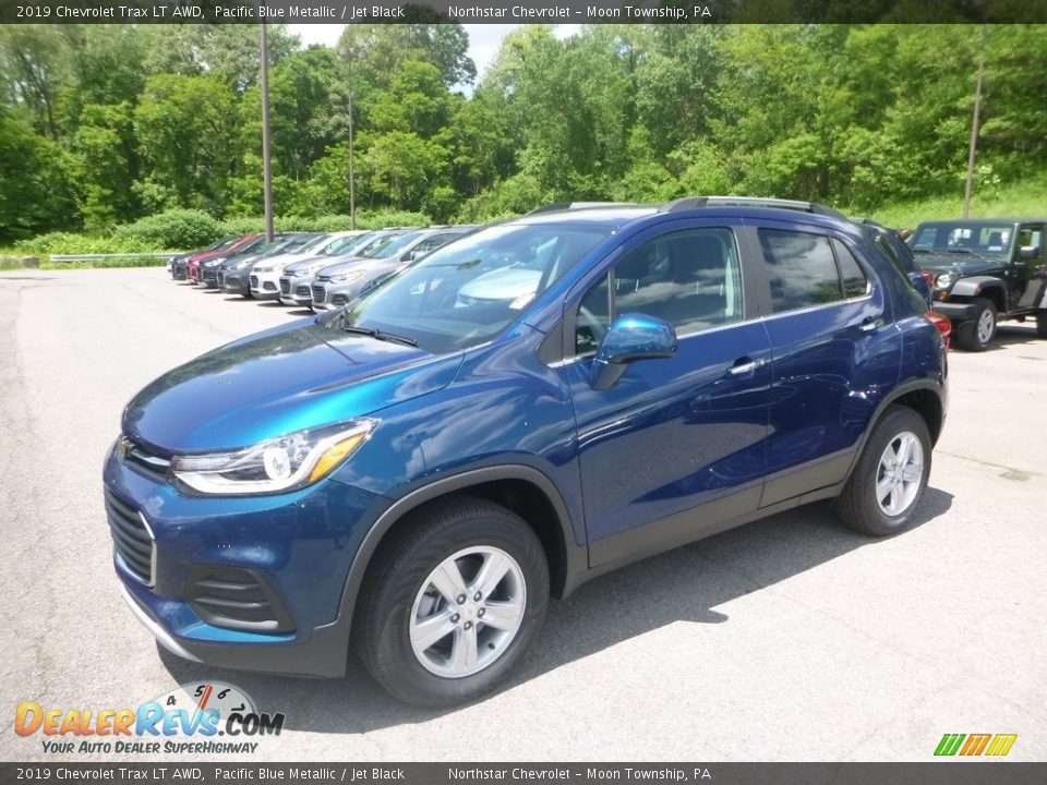 2019 Chevrolet Trax LT AWD Pacific Blue Metallic / Jet Black Photo #1