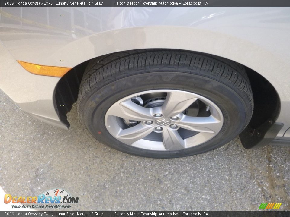 2019 Honda Odyssey EX-L Lunar Silver Metallic / Gray Photo #7