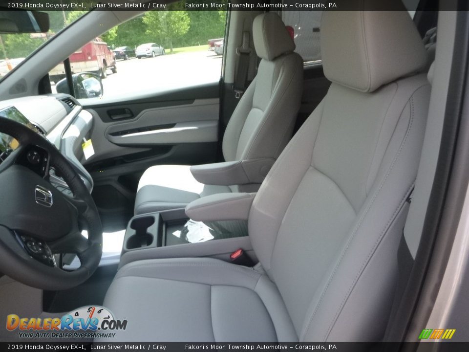 2019 Honda Odyssey EX-L Lunar Silver Metallic / Gray Photo #8