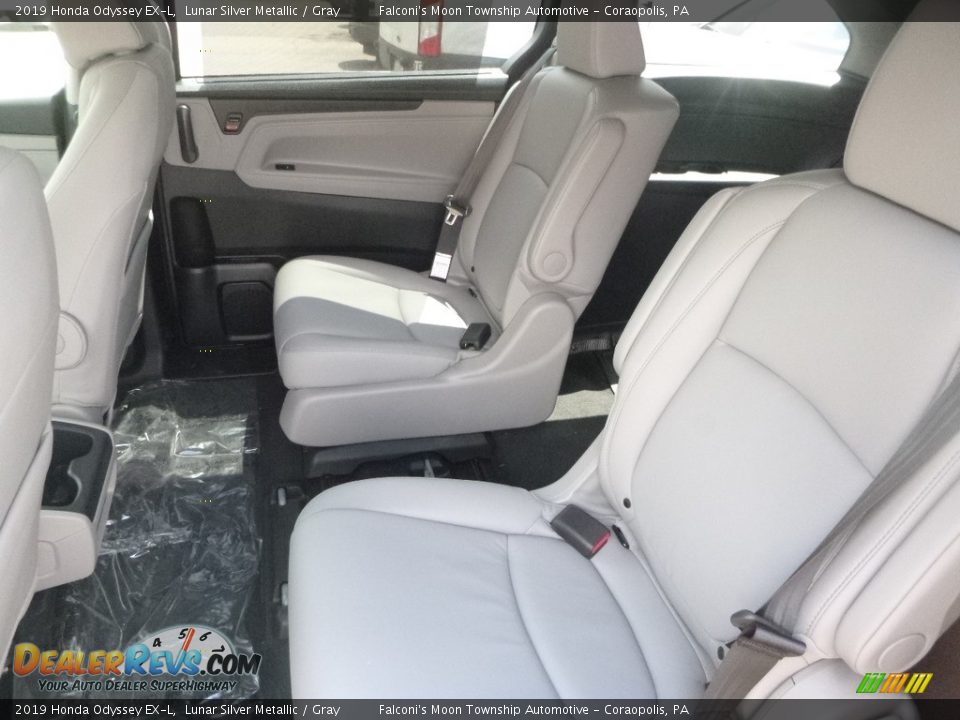 2019 Honda Odyssey EX-L Lunar Silver Metallic / Gray Photo #9