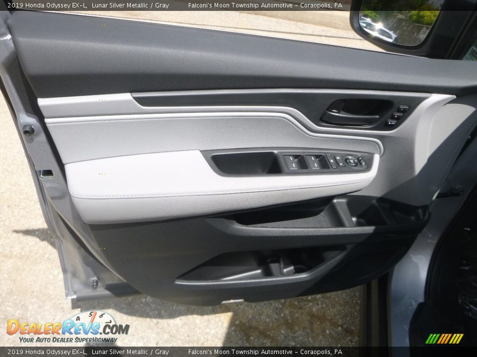 2019 Honda Odyssey EX-L Lunar Silver Metallic / Gray Photo #11