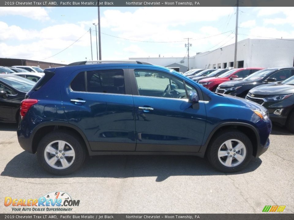 2019 Chevrolet Trax LT AWD Pacific Blue Metallic / Jet Black Photo #6