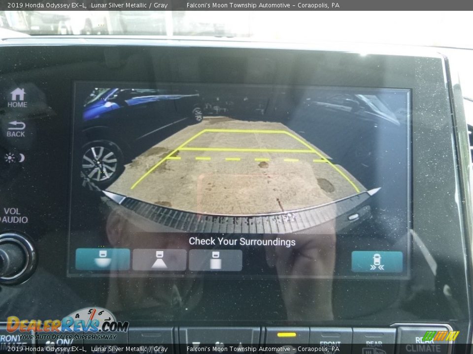 2019 Honda Odyssey EX-L Lunar Silver Metallic / Gray Photo #14