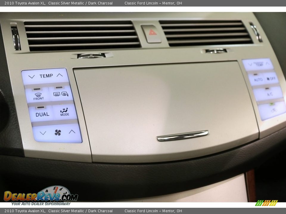 2010 Toyota Avalon XL Classic Silver Metallic / Dark Charcoal Photo #11