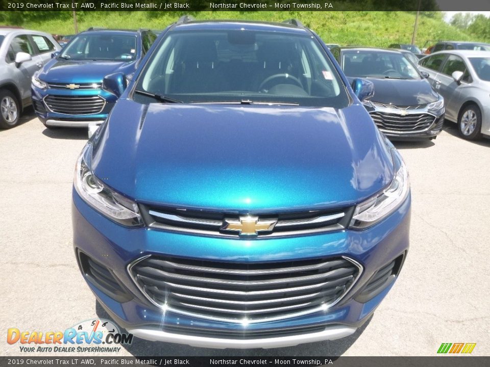 2019 Chevrolet Trax LT AWD Pacific Blue Metallic / Jet Black Photo #8