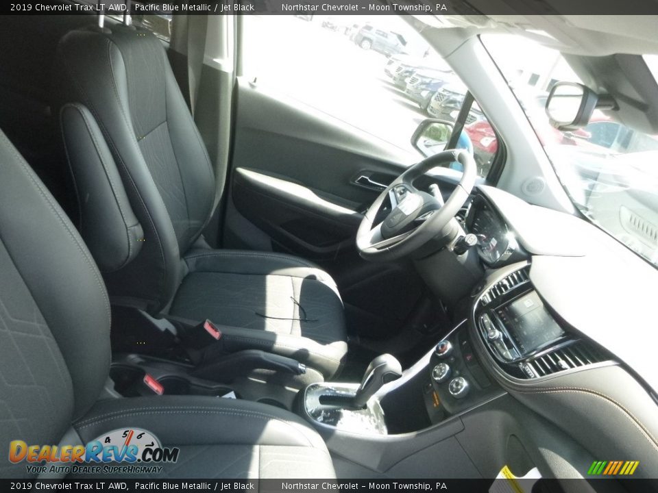 2019 Chevrolet Trax LT AWD Pacific Blue Metallic / Jet Black Photo #9