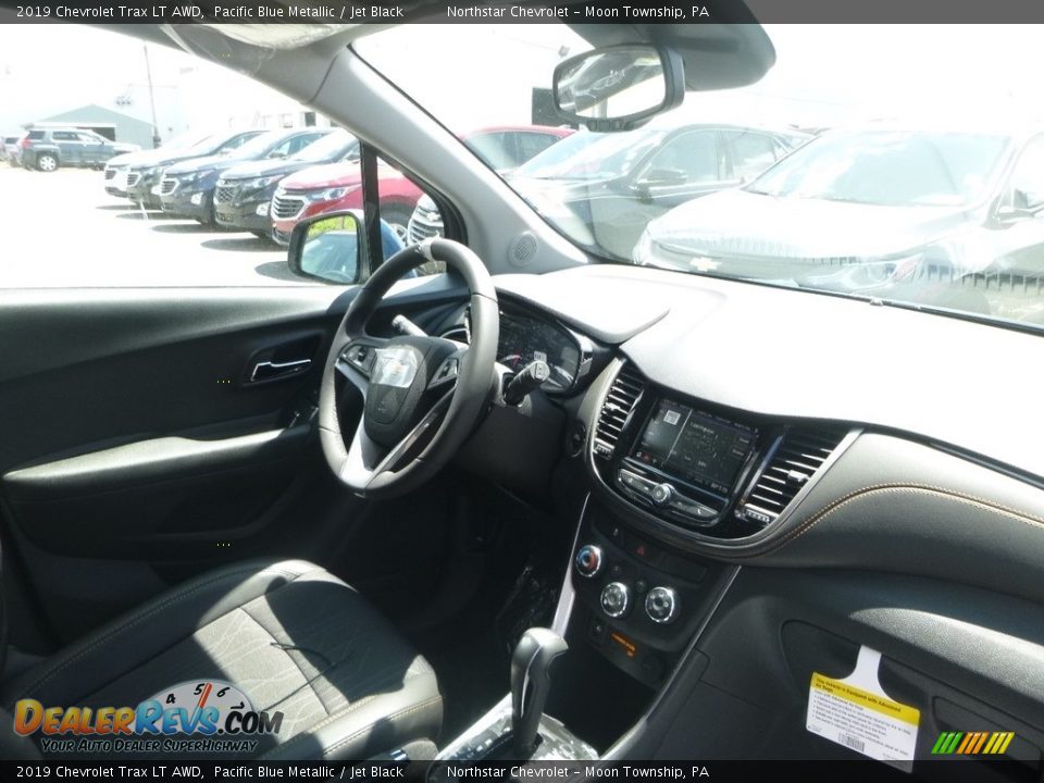 2019 Chevrolet Trax LT AWD Pacific Blue Metallic / Jet Black Photo #10