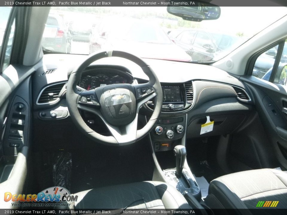 2019 Chevrolet Trax LT AWD Pacific Blue Metallic / Jet Black Photo #12