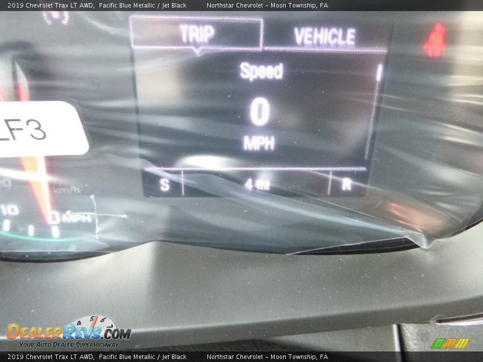 2019 Chevrolet Trax LT AWD Pacific Blue Metallic / Jet Black Photo #20
