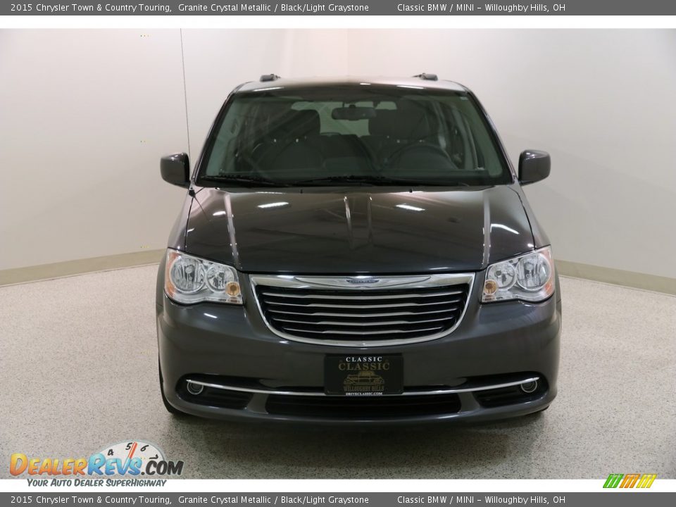 2015 Chrysler Town & Country Touring Granite Crystal Metallic / Black/Light Graystone Photo #2