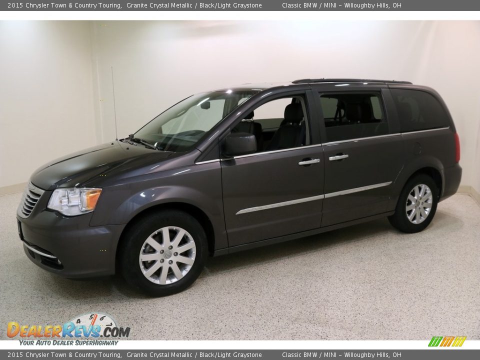 2015 Chrysler Town & Country Touring Granite Crystal Metallic / Black/Light Graystone Photo #3
