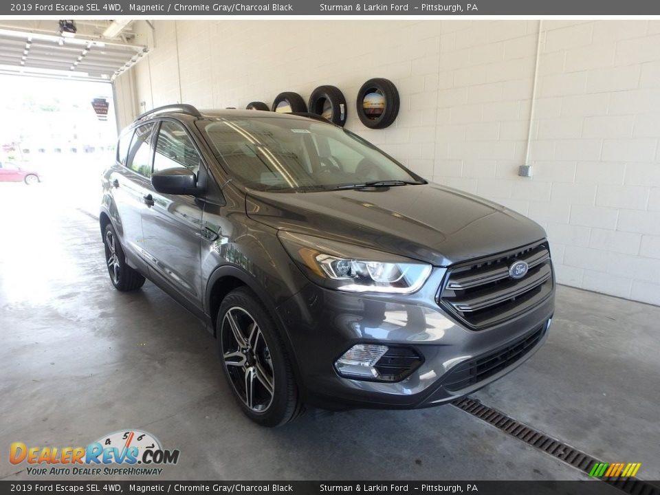 2019 Ford Escape SEL 4WD Magnetic / Chromite Gray/Charcoal Black Photo #1