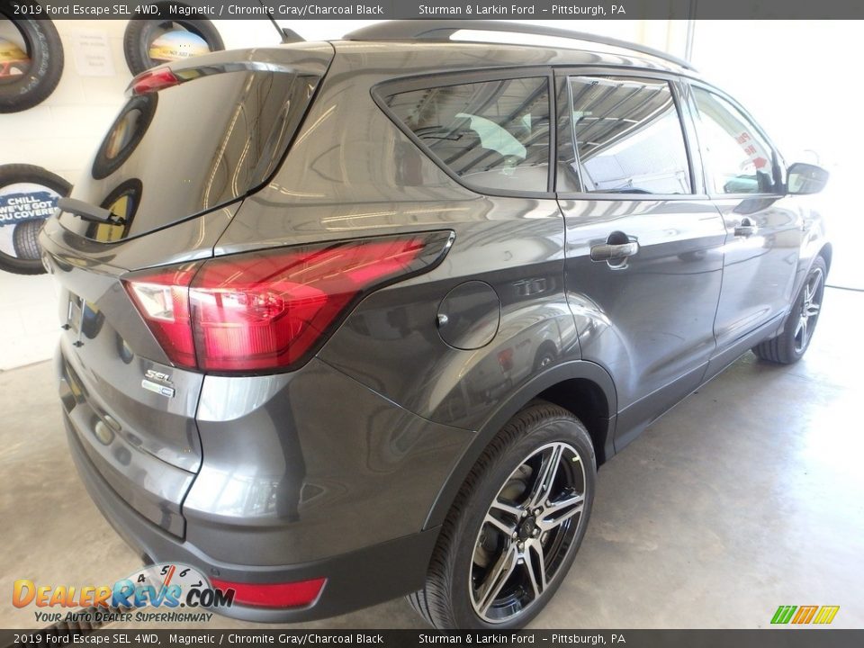 2019 Ford Escape SEL 4WD Magnetic / Chromite Gray/Charcoal Black Photo #2