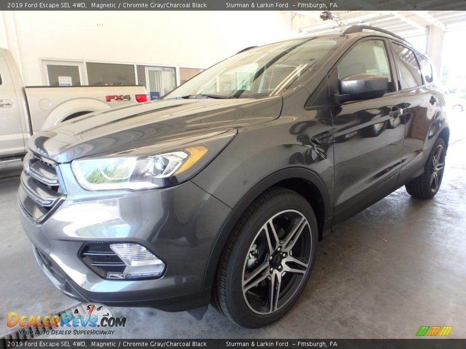 2019 Ford Escape SEL 4WD Magnetic / Chromite Gray/Charcoal Black Photo #5