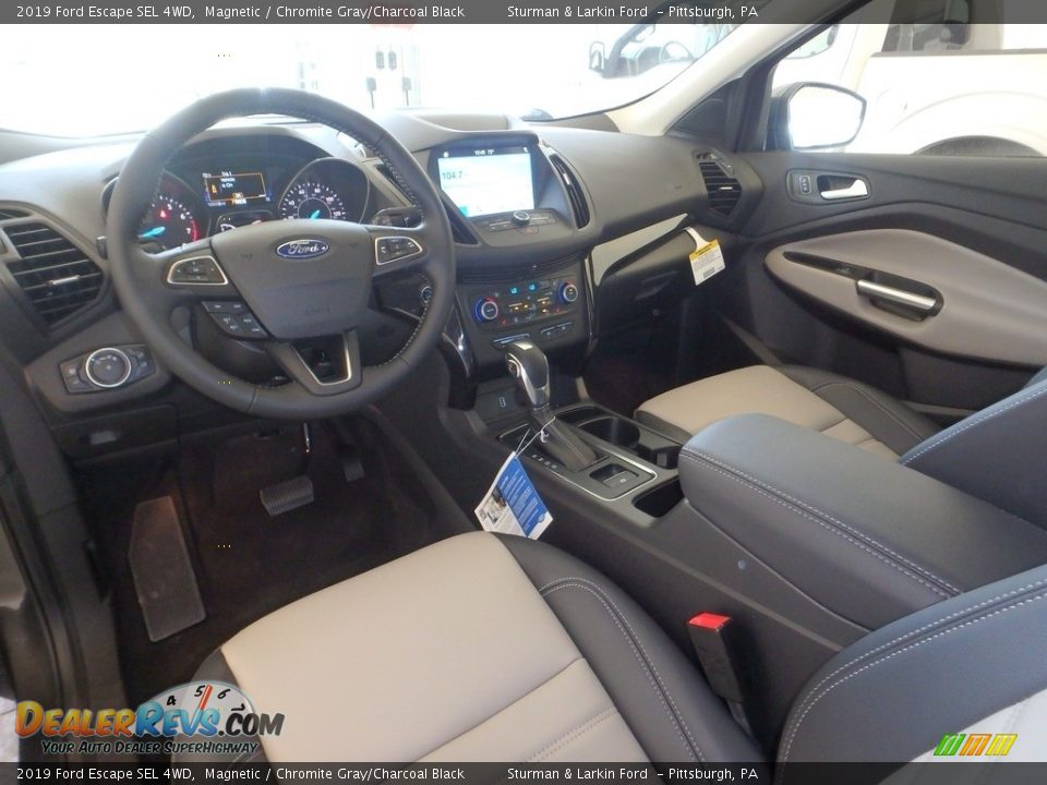 2019 Ford Escape SEL 4WD Magnetic / Chromite Gray/Charcoal Black Photo #9