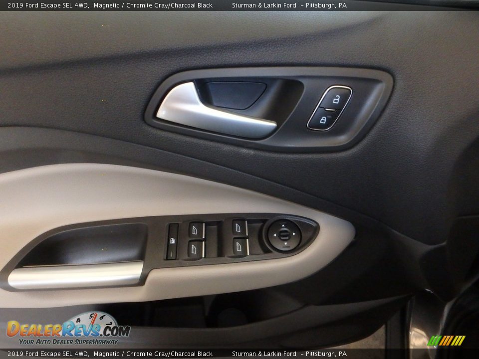 2019 Ford Escape SEL 4WD Magnetic / Chromite Gray/Charcoal Black Photo #10