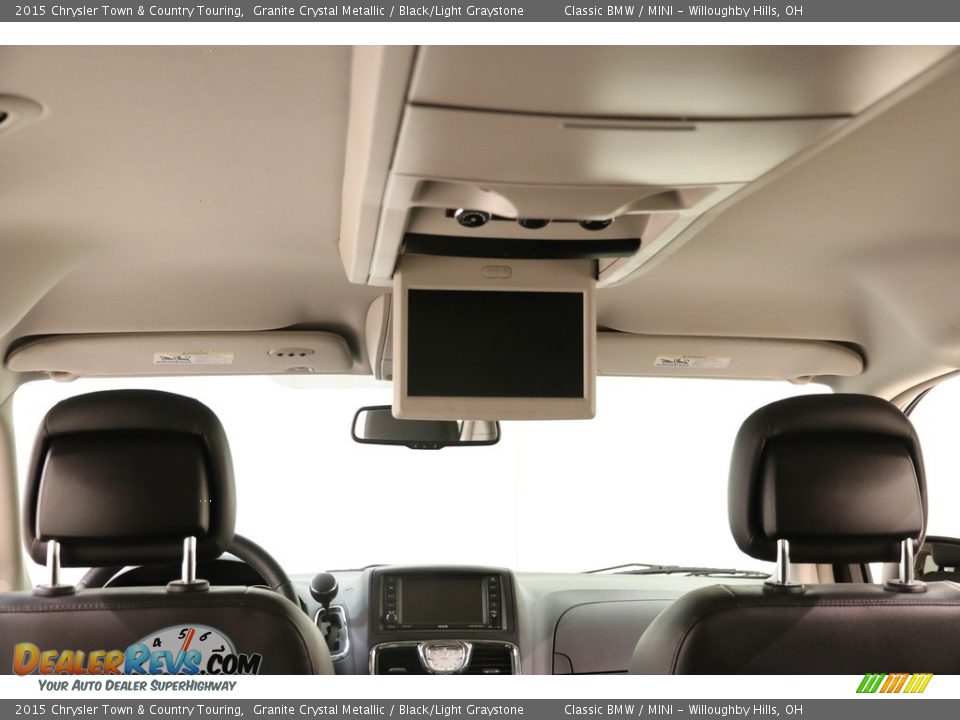 2015 Chrysler Town & Country Touring Granite Crystal Metallic / Black/Light Graystone Photo #23