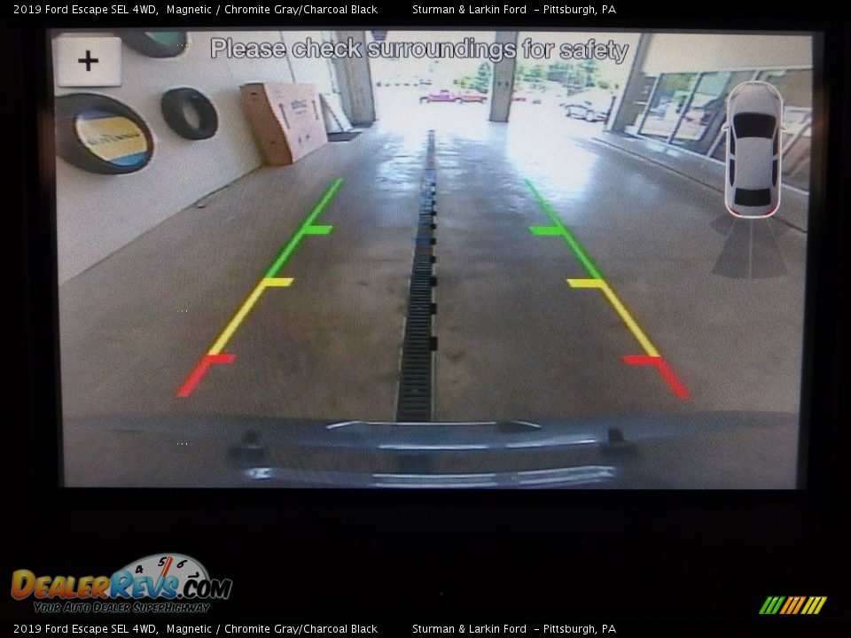 2019 Ford Escape SEL 4WD Magnetic / Chromite Gray/Charcoal Black Photo #12