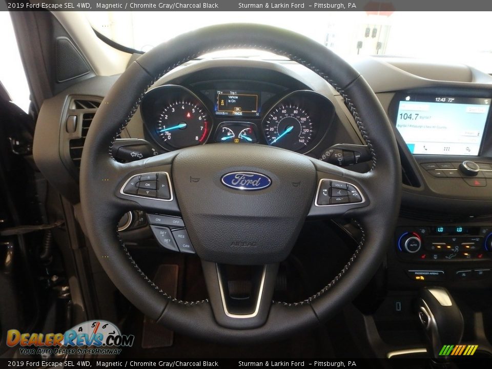 2019 Ford Escape SEL 4WD Magnetic / Chromite Gray/Charcoal Black Photo #14