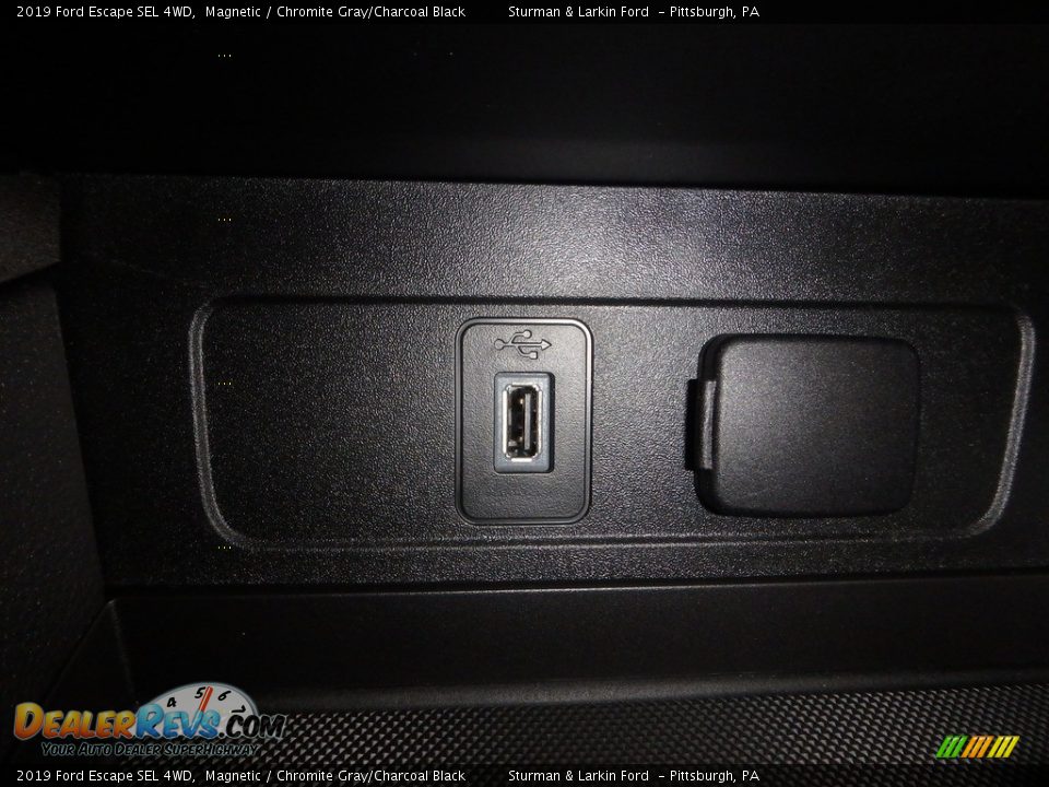 2019 Ford Escape SEL 4WD Magnetic / Chromite Gray/Charcoal Black Photo #15