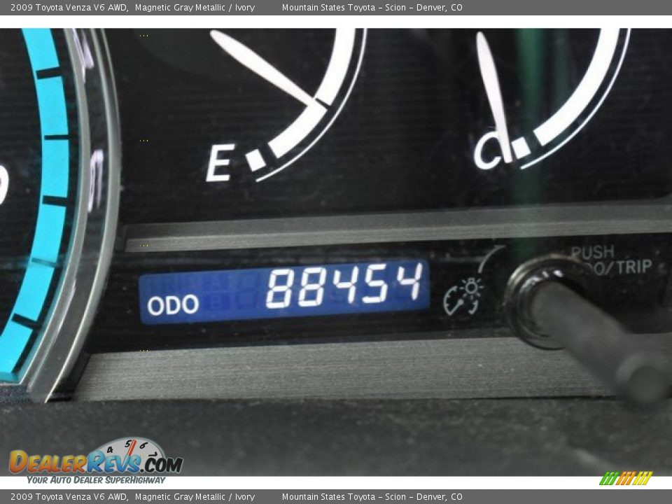2009 Toyota Venza V6 AWD Magnetic Gray Metallic / Ivory Photo #12