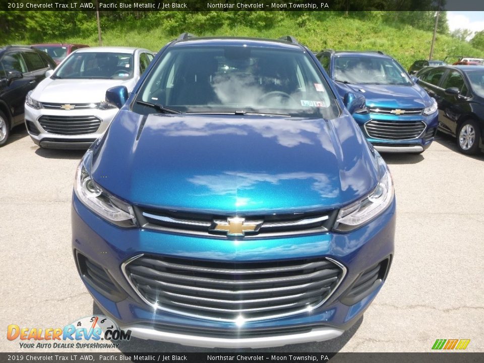 2019 Chevrolet Trax LT AWD Pacific Blue Metallic / Jet Black Photo #8