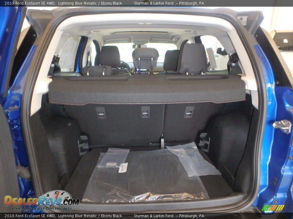 2019 Ford EcoSport SE 4WD Lightning Blue Metallic / Ebony Black Photo #3