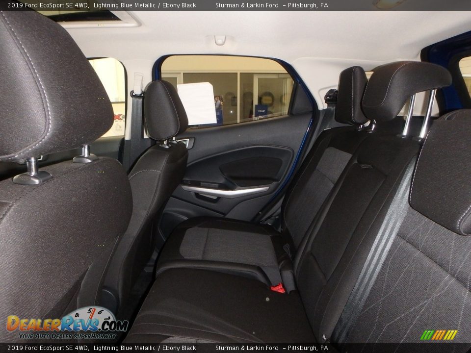 2019 Ford EcoSport SE 4WD Lightning Blue Metallic / Ebony Black Photo #8