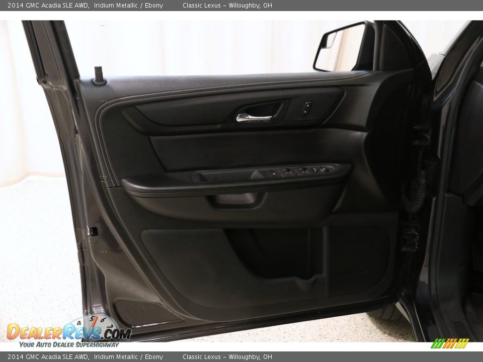 2014 GMC Acadia SLE AWD Iridium Metallic / Ebony Photo #4