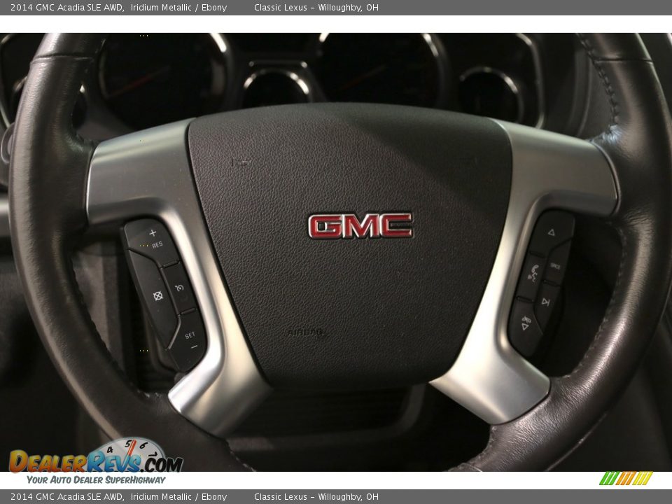 2014 GMC Acadia SLE AWD Iridium Metallic / Ebony Photo #6