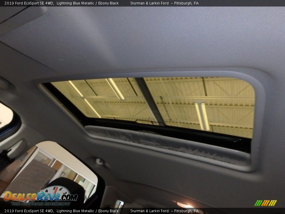 2019 Ford EcoSport SE 4WD Lightning Blue Metallic / Ebony Black Photo #15