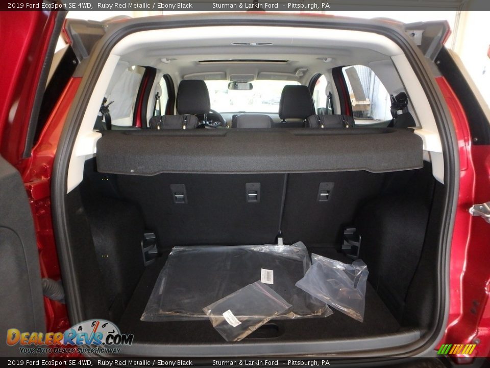 2019 Ford EcoSport SE 4WD Ruby Red Metallic / Ebony Black Photo #3