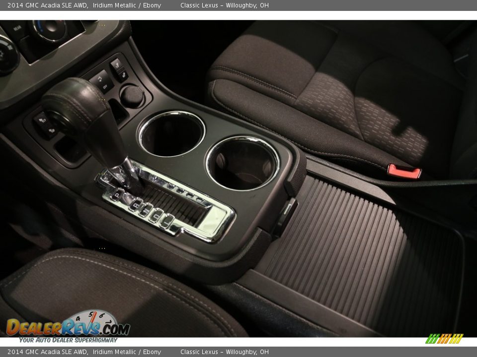 2014 GMC Acadia SLE AWD Iridium Metallic / Ebony Photo #14
