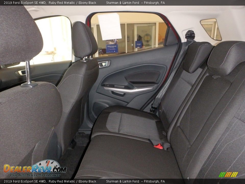 2019 Ford EcoSport SE 4WD Ruby Red Metallic / Ebony Black Photo #8