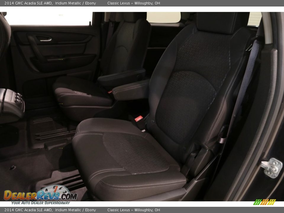 2014 GMC Acadia SLE AWD Iridium Metallic / Ebony Photo #18