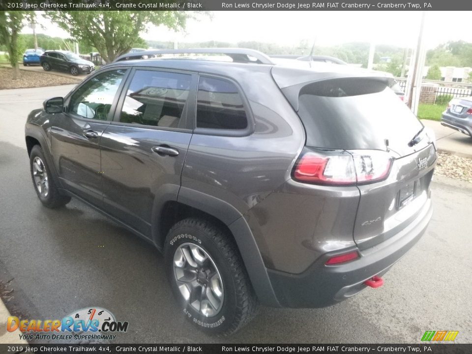 2019 Jeep Cherokee Trailhawk 4x4 Granite Crystal Metallic / Black Photo #7