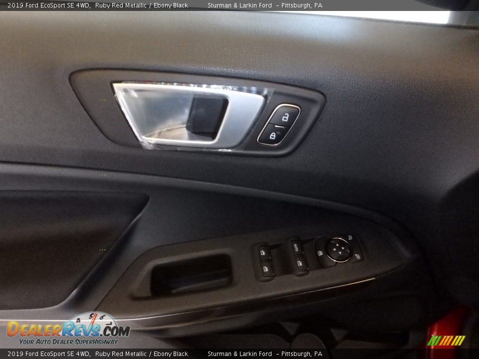 2019 Ford EcoSport SE 4WD Ruby Red Metallic / Ebony Black Photo #10