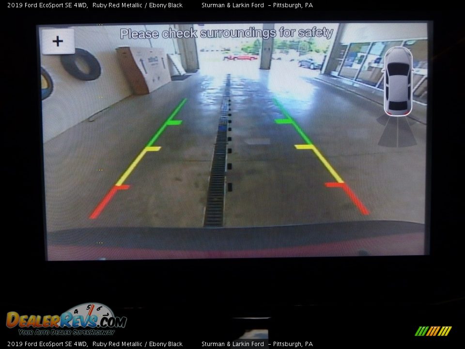 2019 Ford EcoSport SE 4WD Ruby Red Metallic / Ebony Black Photo #12