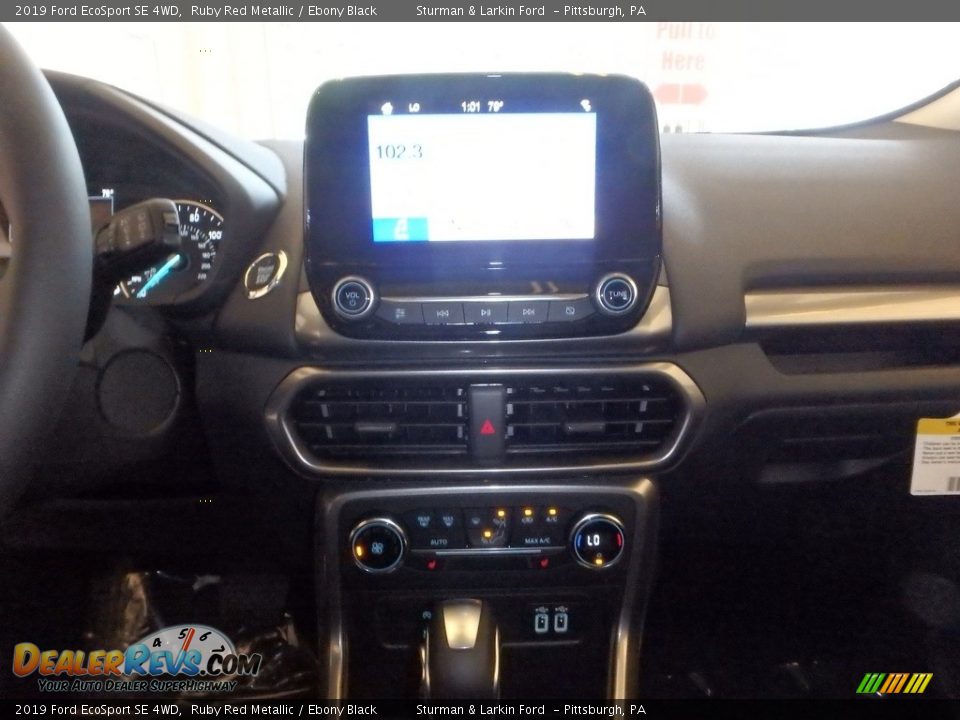 2019 Ford EcoSport SE 4WD Ruby Red Metallic / Ebony Black Photo #13