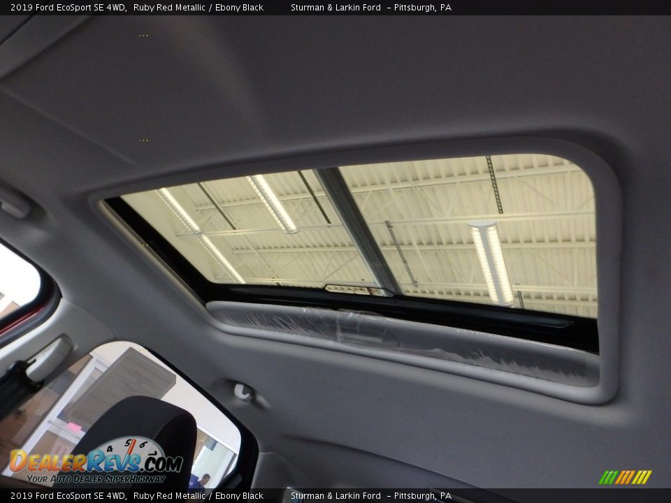 2019 Ford EcoSport SE 4WD Ruby Red Metallic / Ebony Black Photo #15