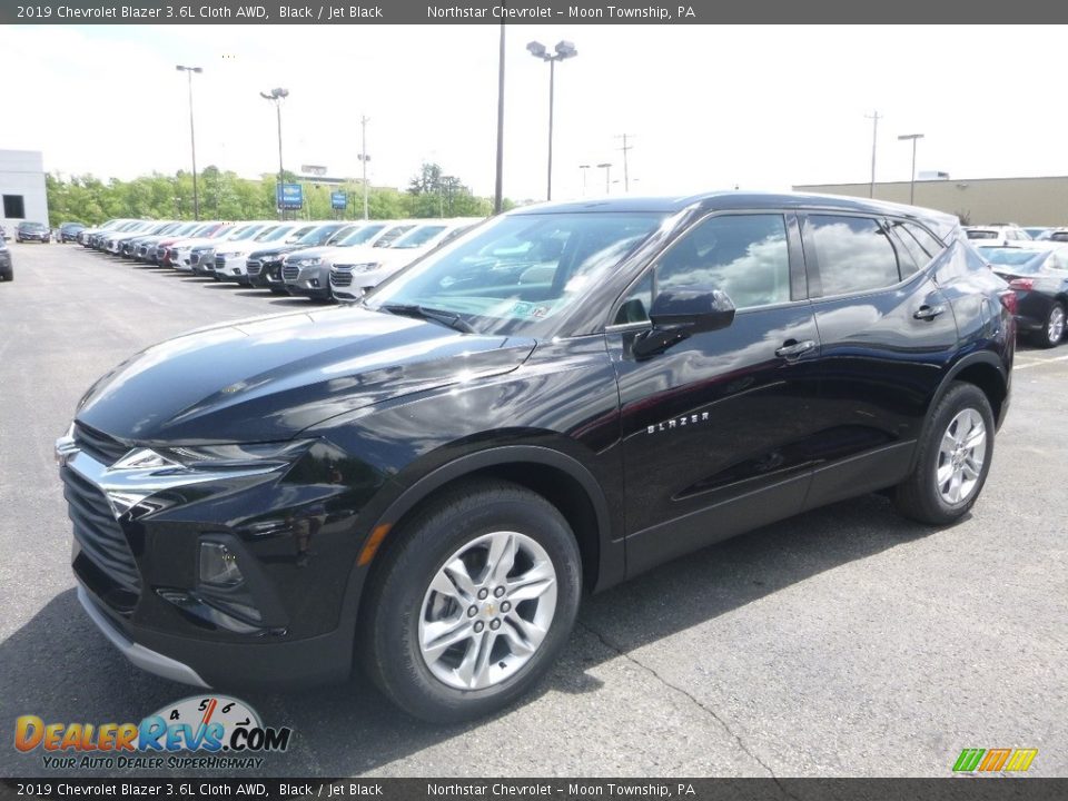 2019 Chevrolet Blazer 3.6L Cloth AWD Black / Jet Black Photo #1
