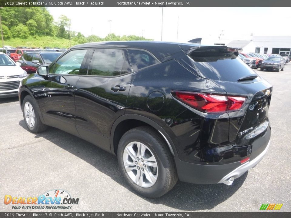 2019 Chevrolet Blazer 3.6L Cloth AWD Black / Jet Black Photo #3