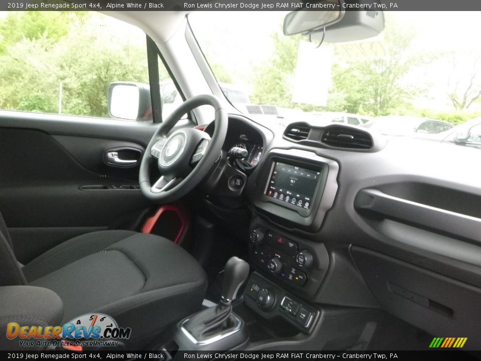 2019 Jeep Renegade Sport 4x4 Alpine White / Black Photo #11