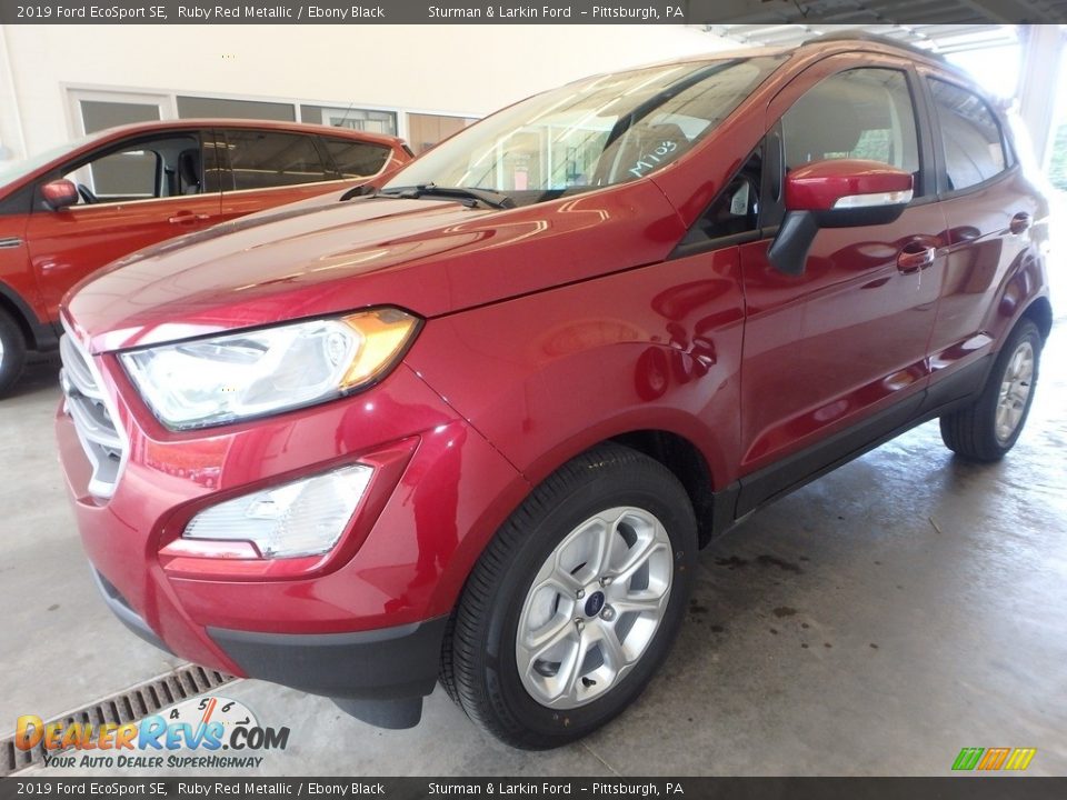 2019 Ford EcoSport SE Ruby Red Metallic / Ebony Black Photo #5