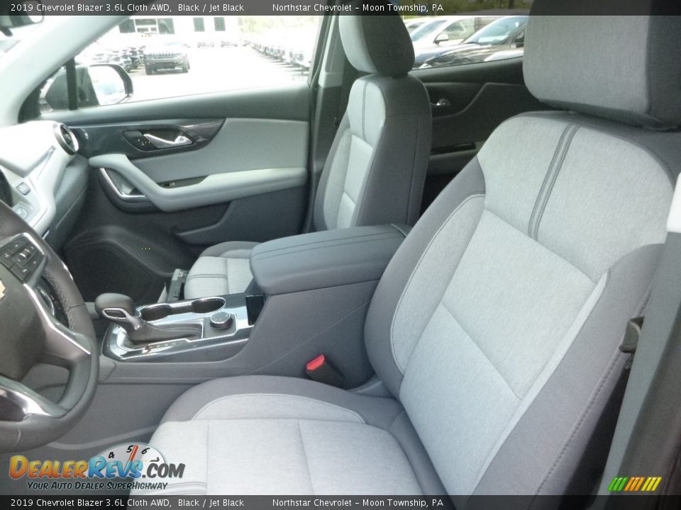 2019 Chevrolet Blazer 3.6L Cloth AWD Black / Jet Black Photo #14