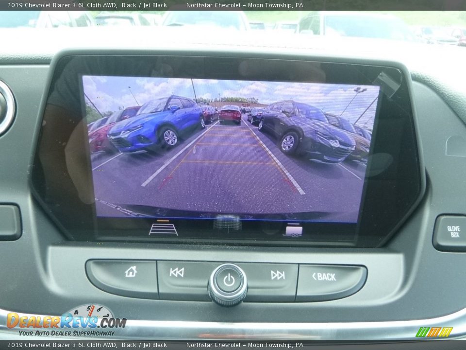2019 Chevrolet Blazer 3.6L Cloth AWD Black / Jet Black Photo #18