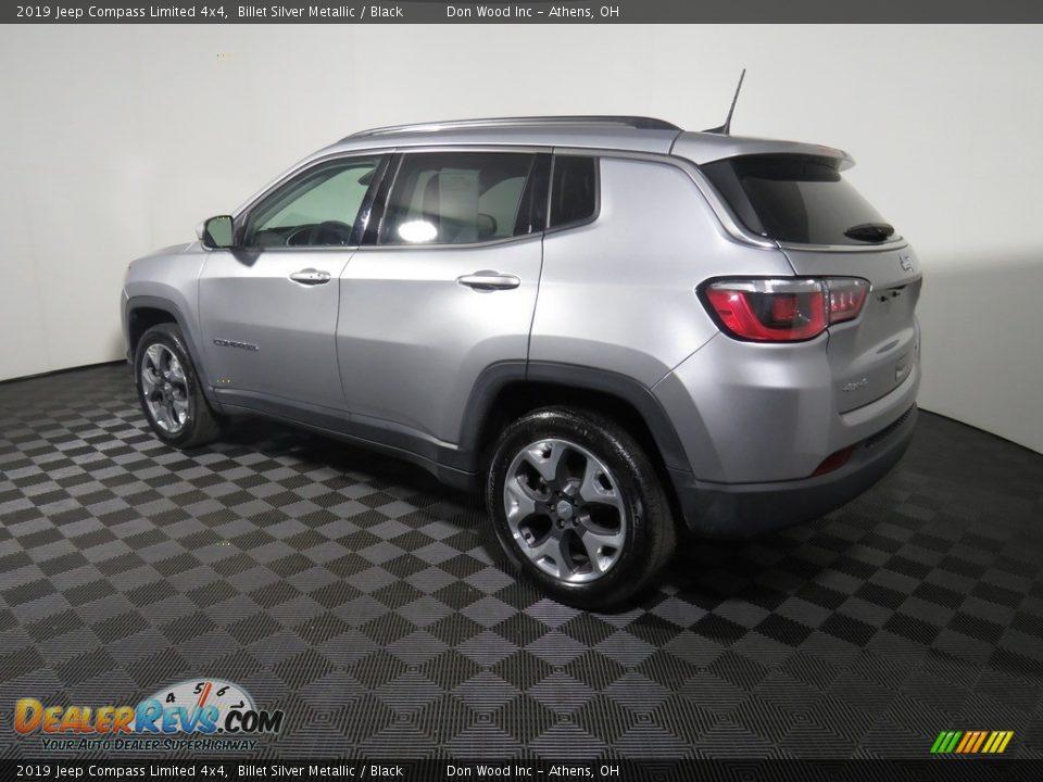 2019 Jeep Compass Limited 4x4 Billet Silver Metallic / Black Photo #9