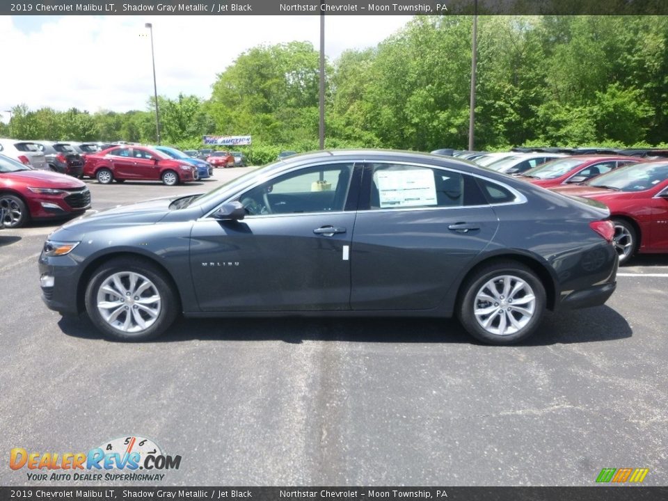 2019 Chevrolet Malibu LT Shadow Gray Metallic / Jet Black Photo #3