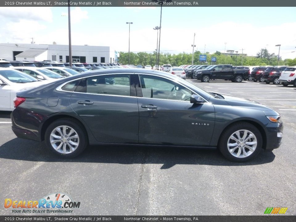 2019 Chevrolet Malibu LT Shadow Gray Metallic / Jet Black Photo #7